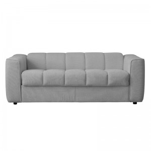 Norris τριθέσιος καναπές κρεβάτι με υφασμάτινη αδιάβροχη επένδυση σε γκρι απόχρωση 209x99x70 εκ