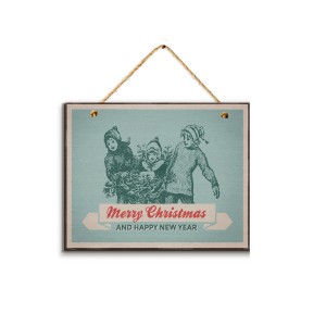 Χριστουγεννιάτικο πινακάκι children 30x20 εκ
