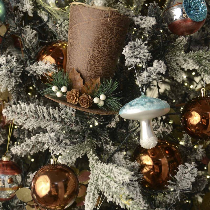 Η χώρα της Αλίκης ολοκληρωμένη διακόσμηση Χριστουγεννιάτικου δέντρου με 101 στολίδια