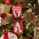 Rustic Nostalgic ολοκληρωμένη διακόσμηση Χριστουγεννιάτικου δέντρου με 120 στολίδια