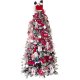 Παιδικό Όνειρο Santa s Workshop Πρόταση στολισμού σε δέντρο Montana Frosted με 100 στολίδια και 1200 led λαμπάκια σε δύο ύψη