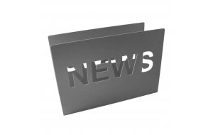 Μεταλλικό σταντ περιοδικών News σε τρία χρώματα 30x10x20 εκ