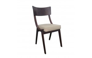 Καρέκλα από ξύλο οξυάς σε δύο χρώματα 45x46x86 εκ