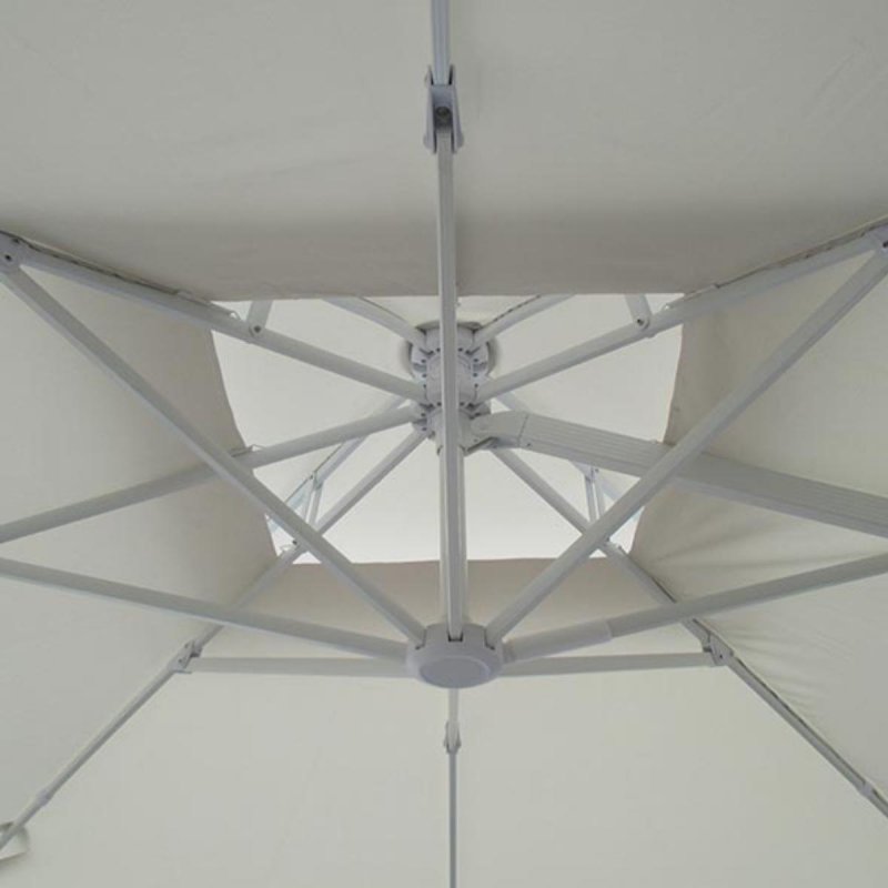 Κρεμαστή τετράγωνη ομπρέλα κήπου 300x300 εκ