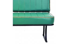 Bus Seat industrial μεταλλικός διθέσιος καναπές