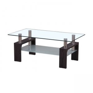 Cameron τραπέζι σαλονιού wenge 110x60 εκ
