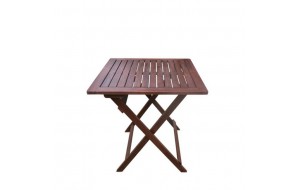 Easy τραπέζι πτυσσόμενο acacia 70x70 εκ.