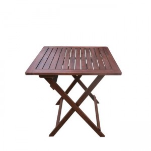 Easy τραπέζι πτυσσόμενο acacia 70x70 εκ