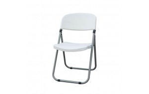 Foster καρέκλα πτυσσόμενη pp λευκή
