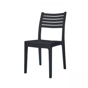 Olimpia καρέκλα πλαστική ανθρακί