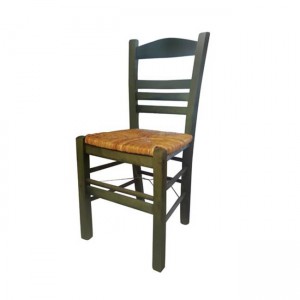 Σίφνος καρέκλα από ψάθα εμποτισμένο με ανιλίνη πράσιν&et