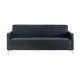 Style 2θέσιος καναπές με pu μαύρο