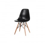 Art wood καρέκλα pp μαύρο 46x52x82 εκ