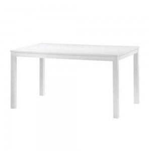 Naturale τραπέζι mdf λευκό 80x120 εκ.