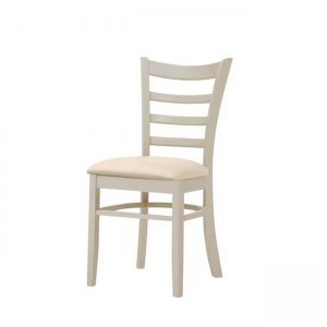 Naturale l καρέκλα white wash pvc εκρού