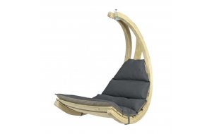 Αιώρα κάθισμα Swing Chair με ανθρακί μαξιλάρι