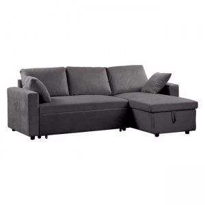 Montreal καναπές κρεβάτι με αναστρέψιμη γωνία και αποθηκευτικό χώρο 223x146x80x83 εκ