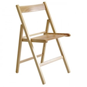 Extra καρέκλα από ξύλο οξιάς σε φυσική απόχρωση 43x49x79 εκ