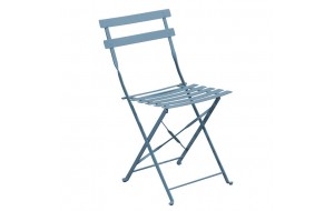 Ζαππείου Pantone πτυσσόμενη καρέκλα σε μπλε χρώμα 40x51x77 εκ