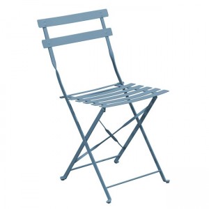 Ζαππείου Pantone πτυσσόμενη καρέκλα σε μπλε χρώμα 40x51x77 εκ