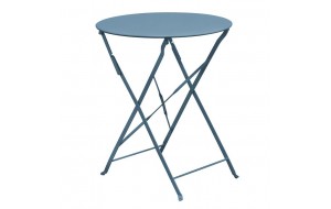 Ζαππείου Pantone πτυσσόμενο τραπέζι σε μπλε χρώμα 60x70 εκ