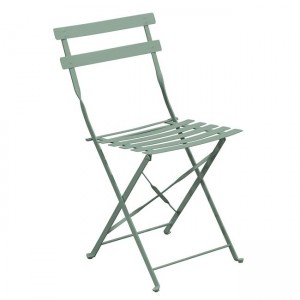 Ζαππείου Pantone πτυσσόμενη καρέκλα σε πράσινο χρώμα 40x51x77 εκ