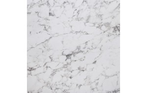 High Pressure Laminated Επιφάνεια Τραπεζιού Απόχρωση White Marble  Εξωτερικού Χώρου