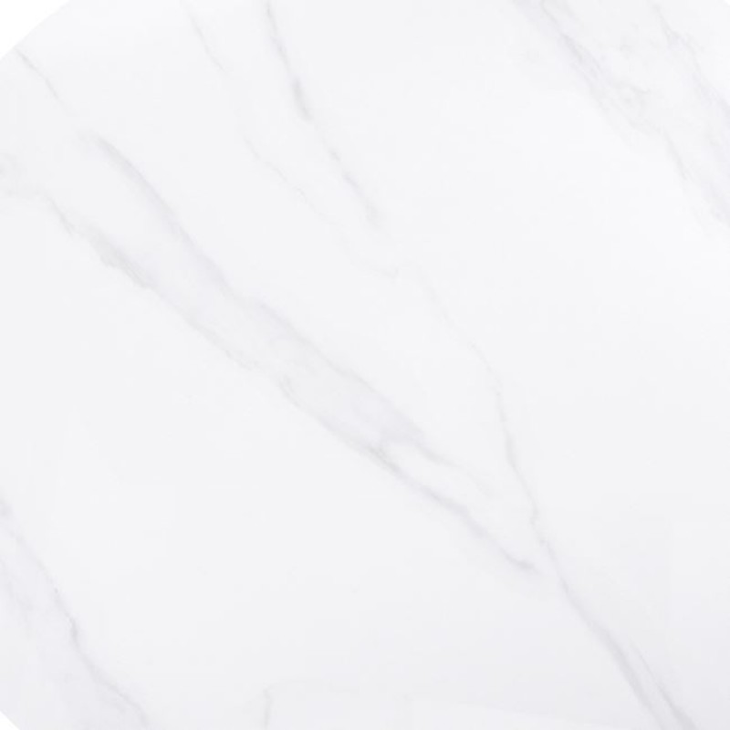 Sintered Stone Επιφάνεια Τραπεζιού  Απόχρωση White Marble (Mdf Για Στήριξη Βάσης)