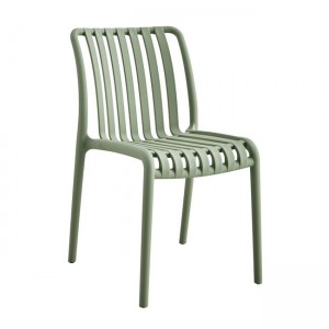 Moda Καρέκλα Στοιβαζόμενη Pp - Uv Protection  Απόχρωση Πράσινο