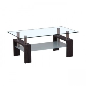 Cameron τραπέζι σαλονιού wenge 110x60 εκ