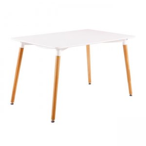 Art τραπέζι λευκό 120x80 εκ