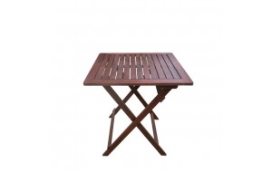 Easy τραπέζι πτυσσόμενο acacia 70x70 εκ