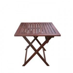 Easy τραπέζι πτυσσόμενο acacia 70x70 εκ.