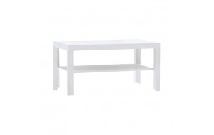 Decon τραπέζι σαλονιού λευκό 89x55 εκ