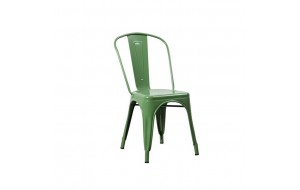 Relix καρέκλα μεταλλικό πράσινο high 45x51x85 εκ