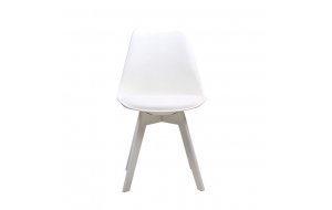 Martin-ii καρέκλα πολυπροπυλενίου λευκή