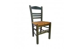 Σίφνος καρέκλα από ψάθα εμποτισμένο με ανιλίνη πράσιν&et