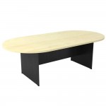 Συνεδρίου oval τραπέζι 240x120cm dg beech