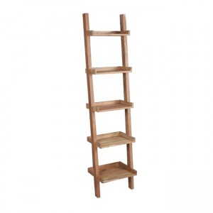 Ladder ραφιέρα 45x35x190cm ακακία σε φυσικό χρώμα