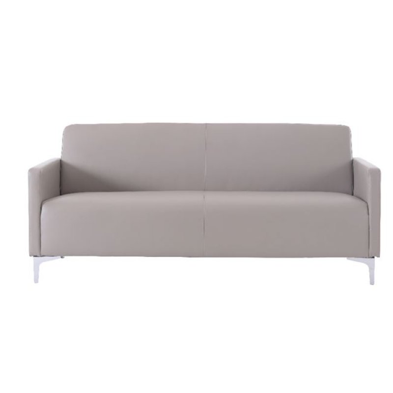 Style 2θέσιος καναπές με pu sand grey