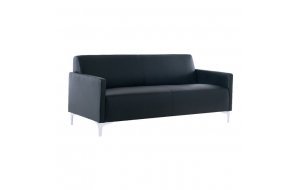Style 3θέσιος καναπές με pu μαύρο
