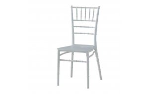 Ilona w Λευκή καρέκλα pp στοιβαζόμενη 40x46x88 εκ