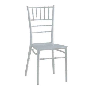 Ilona w Λευκή καρέκλα pp στοιβαζόμενη 40x46x88 εκ