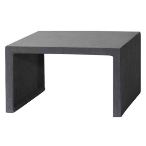 Concrete τραπέζι σαλονιού τετράγωνο από τσιμέντο 80x80x47 εκ