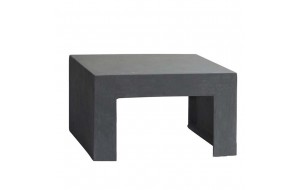Concrete τραπέζι σαλονιού τετράγωνο από τσιμέντο 80x80x47 εκ