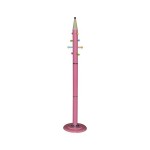 Καλόγερος μεταλλικός pencil ροζ 37x170 εκ