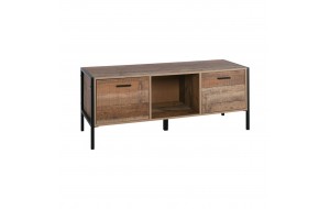 Pallet W τραπέζι σαλονιού με συρτάρια  124x60x40 εκ