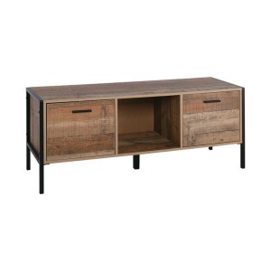 Pallet W τραπέζι σαλονιού με συρτάρια  124x60x40 εκ