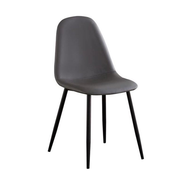 Καρέκλα Celina μεταλλική σε μαύρο χρώμα 45x54x85 εκ | Echo Deco