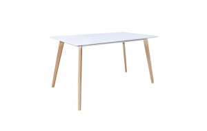 Τραπέζι martin λευκού χρώματος 140x80 εκ